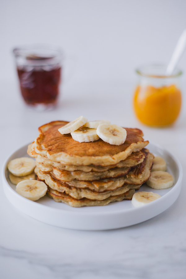 Banana Oatmeal Pancakes - Easy And Healthy - The Simpler Kitchen